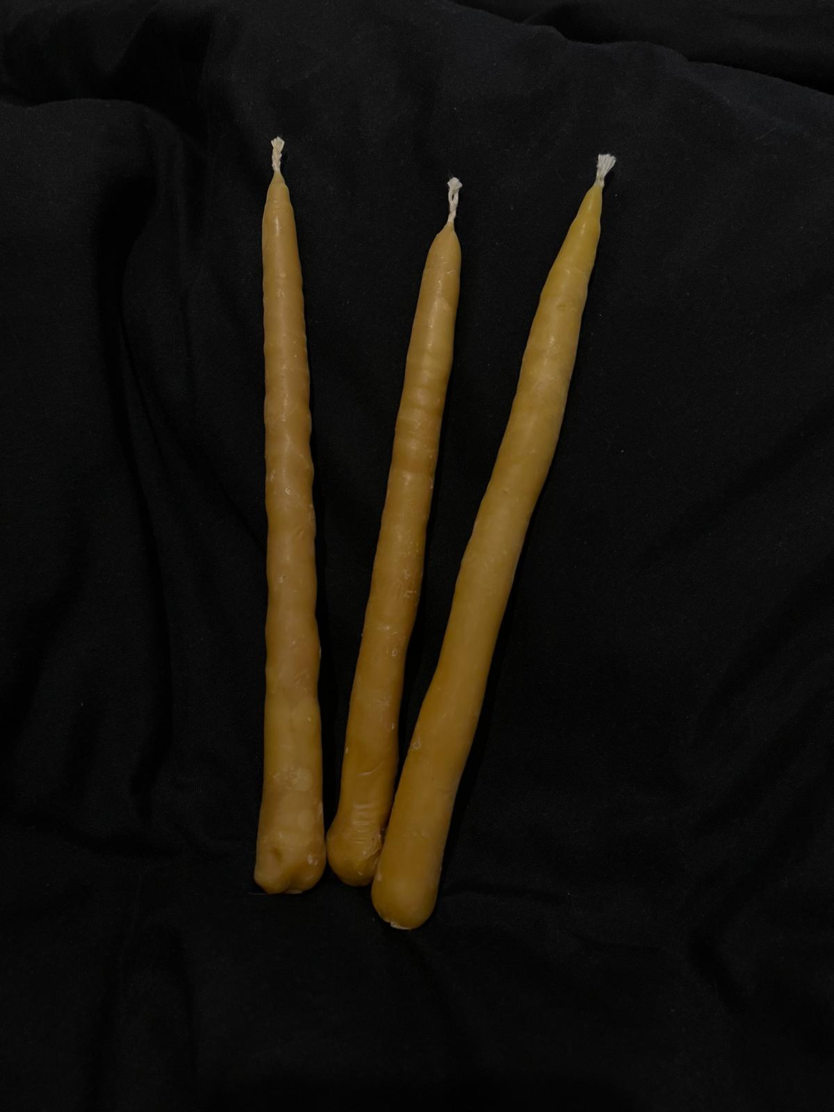 long taper candle {x1}